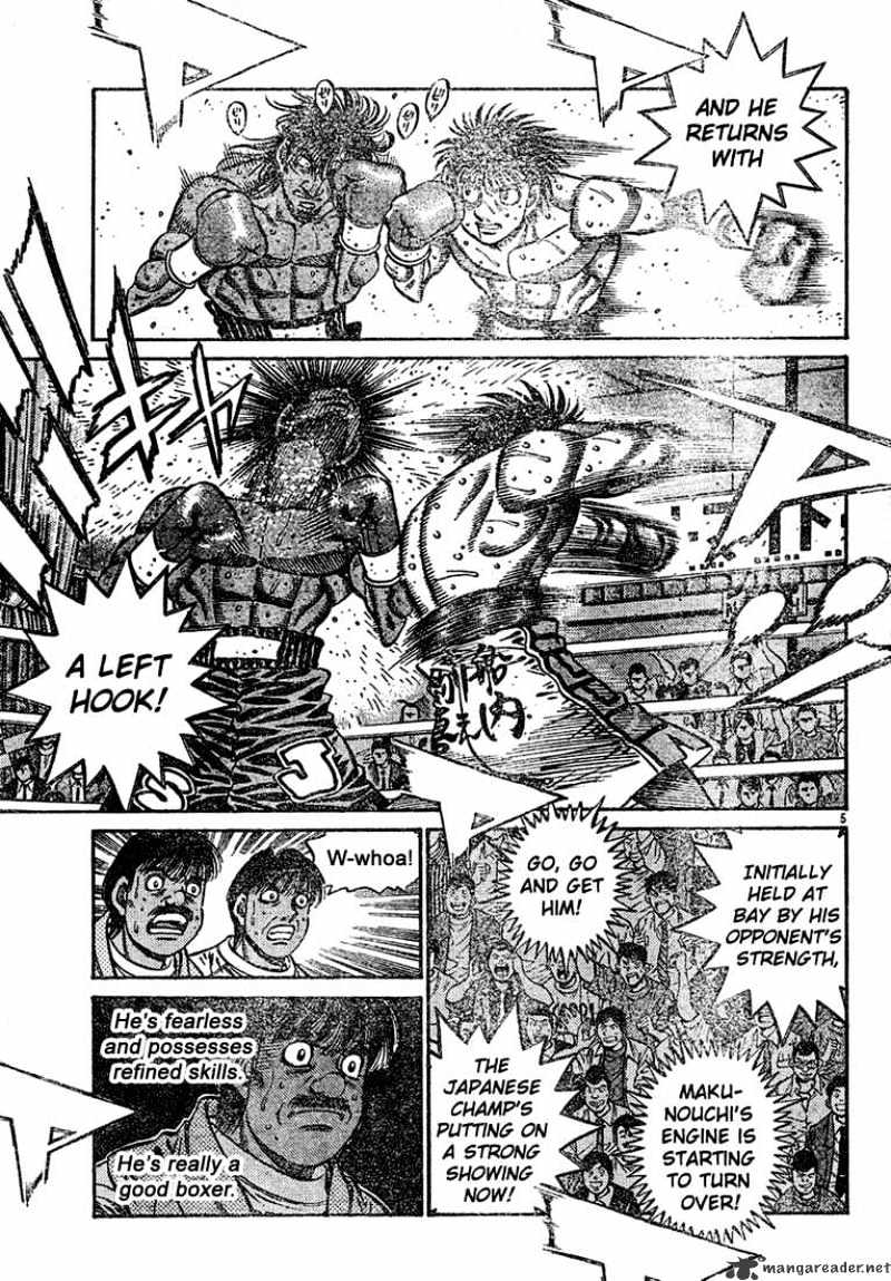 Hajime no Ippo: Fighting Spirit, Chapter 731 image 05